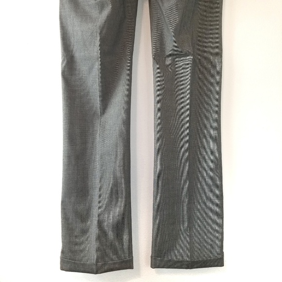 Gianni Bini Grey Dress Pants Slacks Cuffed Hems 4 - Picture 7 of 8